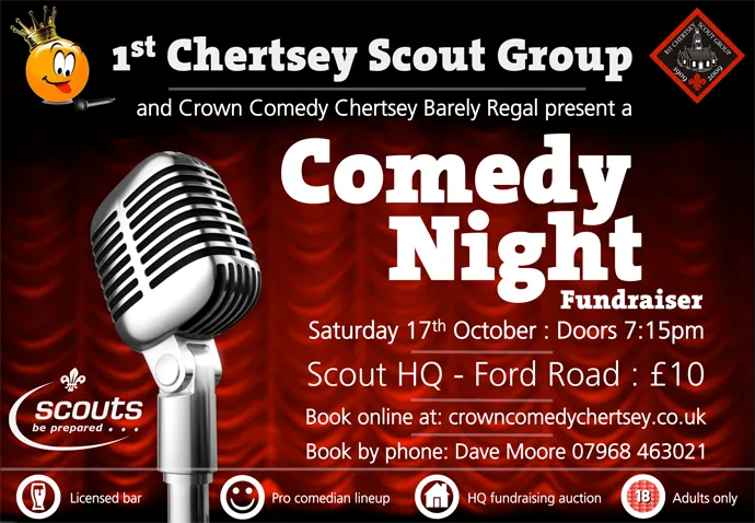 comedy night flyer