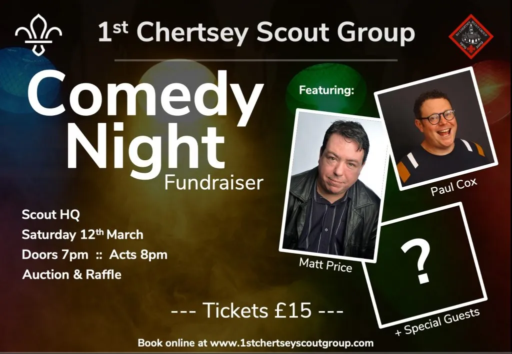 comedy night flyer