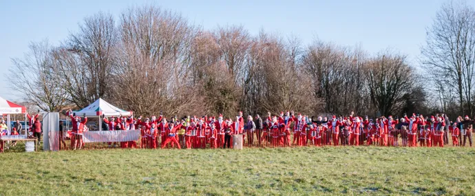 Santa fun run