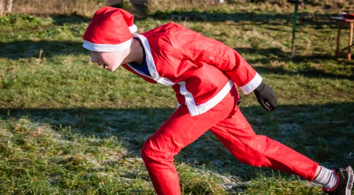 Santa fun run