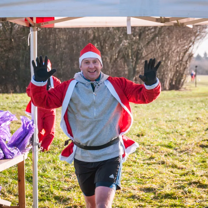 Santa fun run