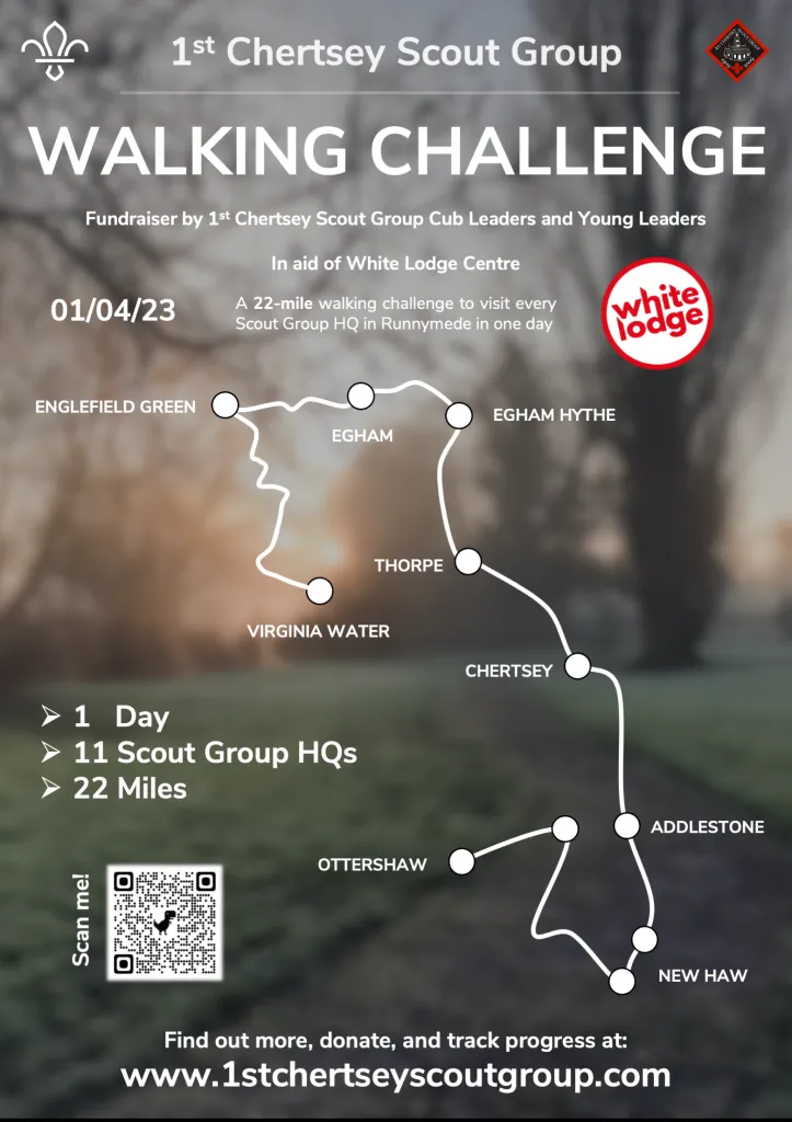 Walking Challenge Flyer