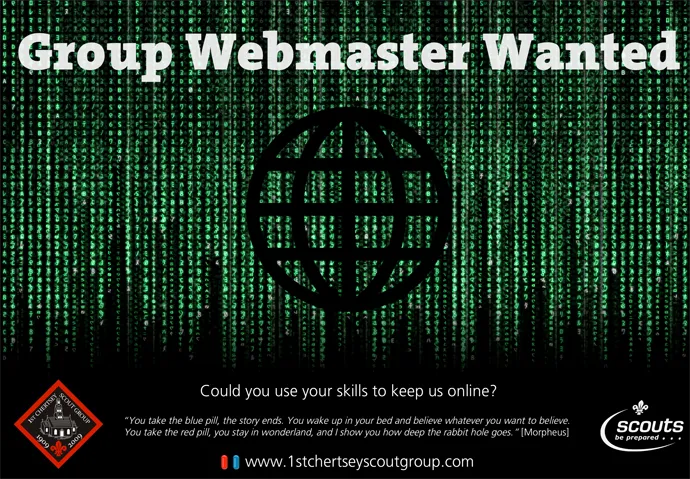 Webmaster flyer