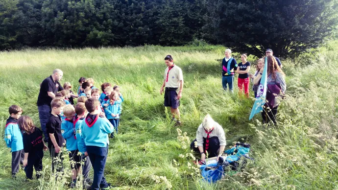 Investiture on Chertsey Meads