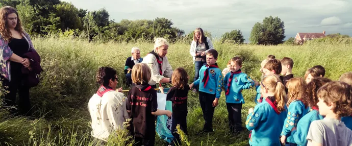 Investiture on Chertsey Meads